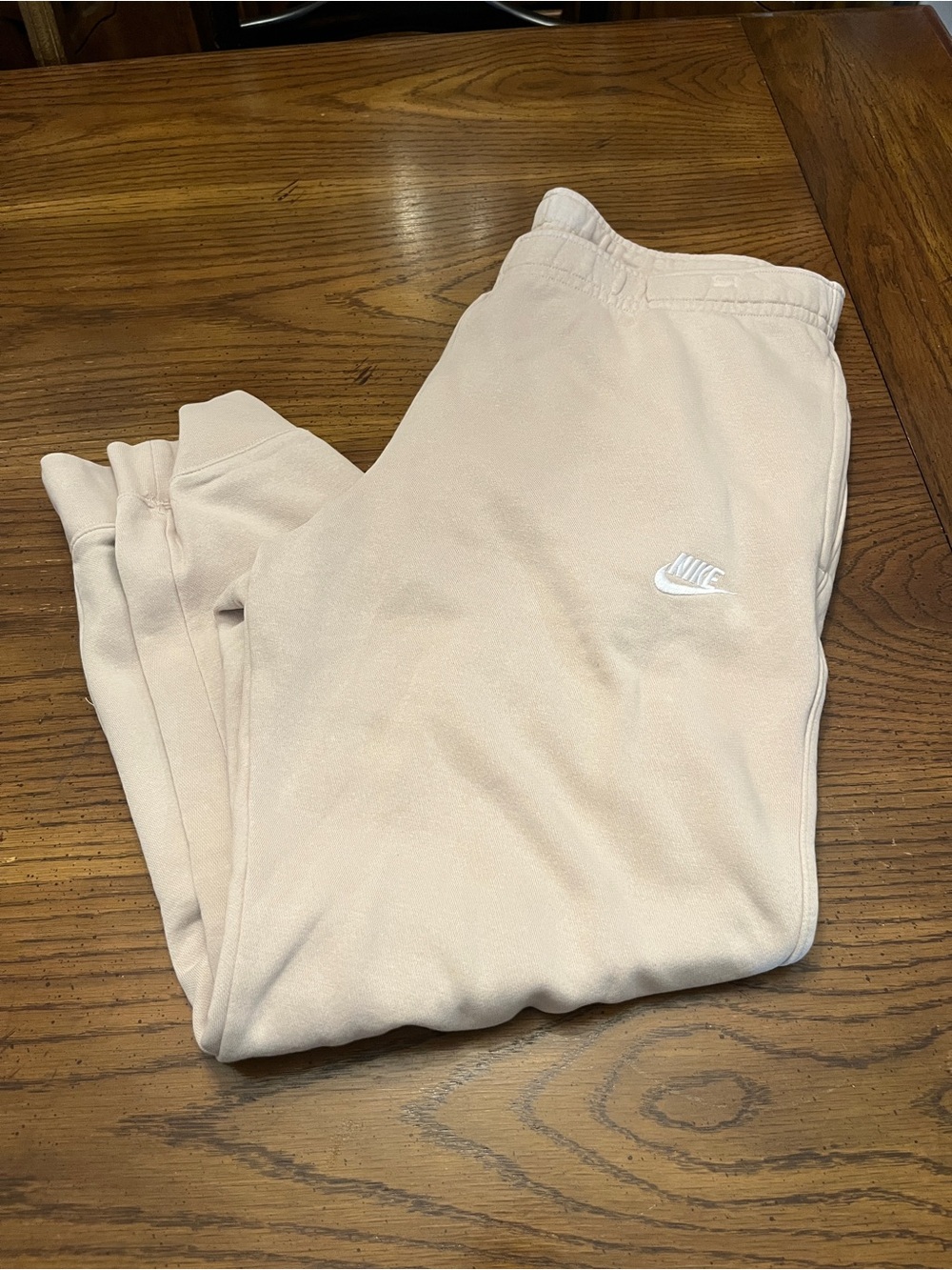 Nike‎ Light Cream Jogger Sweatpants, size XXL